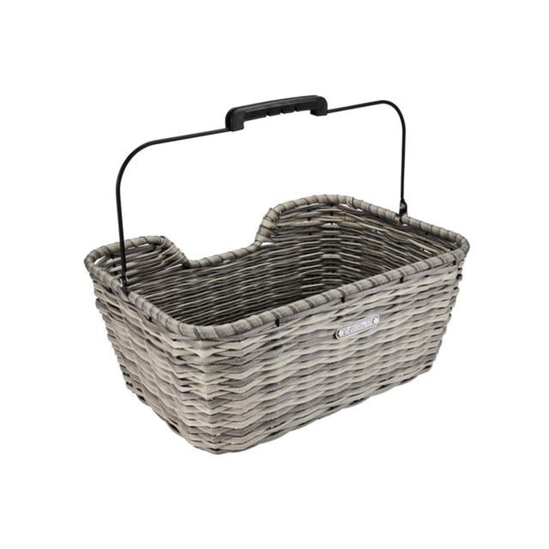 All Weather Woven MIK Rear Basket Grey 42cm (l) x 30cm (w) x 18cm (h)