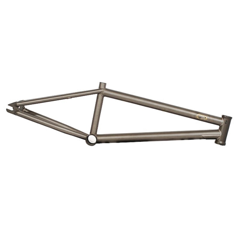 Deco Self-Titled BMX Frame Black 20.0 top tube