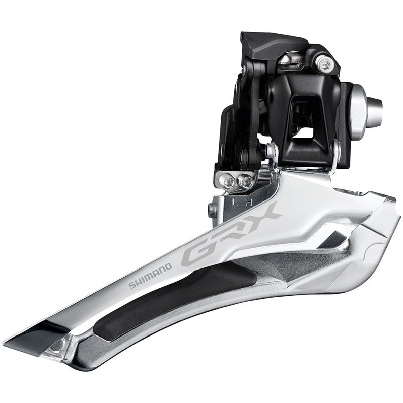 Shimano GRX FD-RX400-F 2×10 Speed Braze-On Front Derailleur 46t Max Chainring