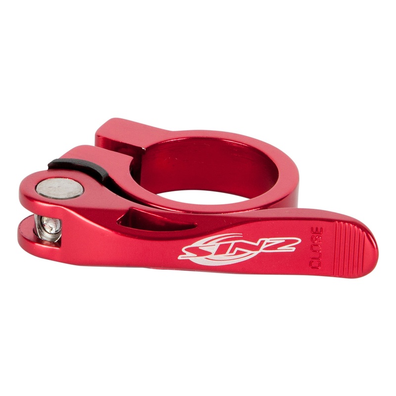 Sinz Quick Release BMX Seat Clamp-Red 25.4mm (1″)