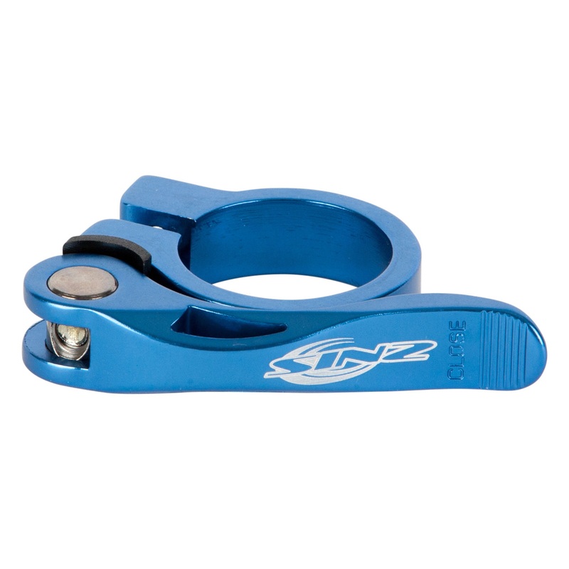 Sinz Quick Release BMX Seat Clamp-Blue 25.4mm (1″)