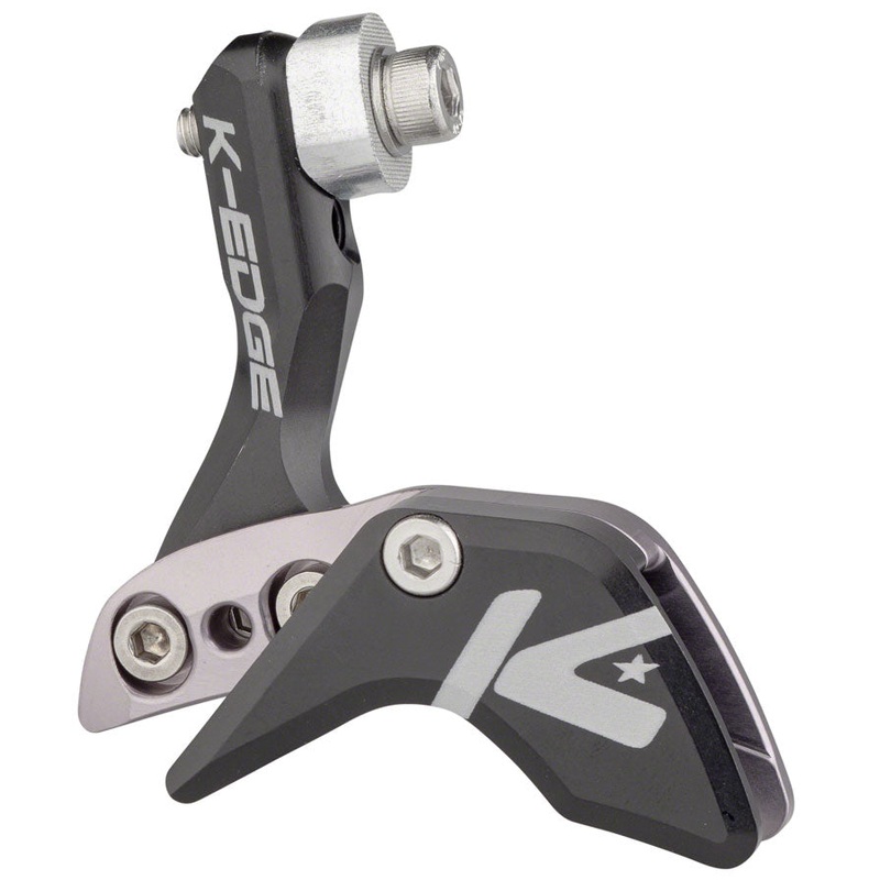 K-EDGE 1x Race Chain Guide For Single Chainring Braze-on Black