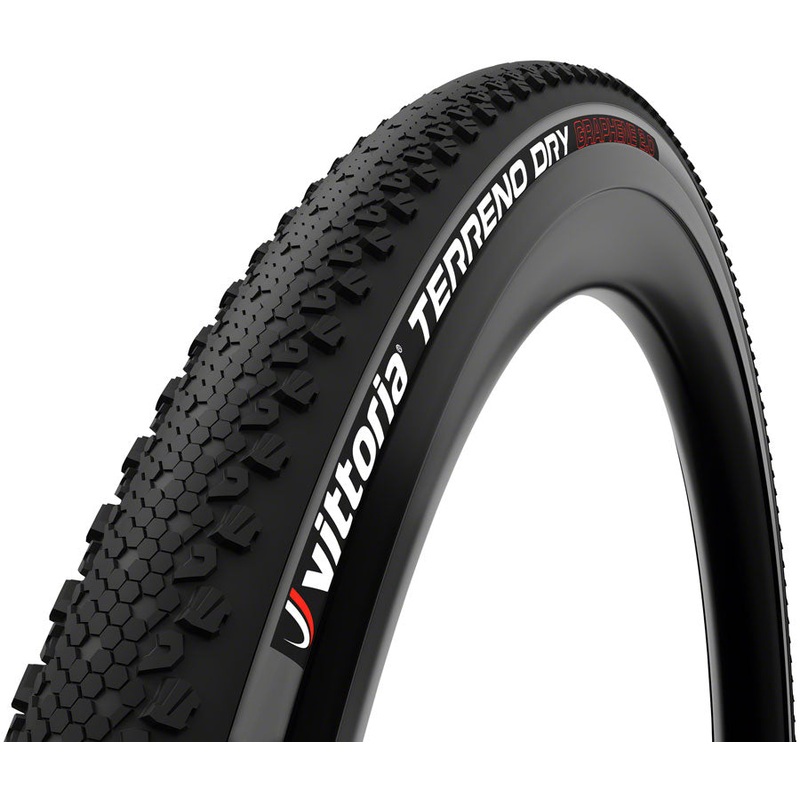 Vittoria Terreno Dry Tire – 700 x 54, Tubeless, Folding, Black/Anthracite, G2.0