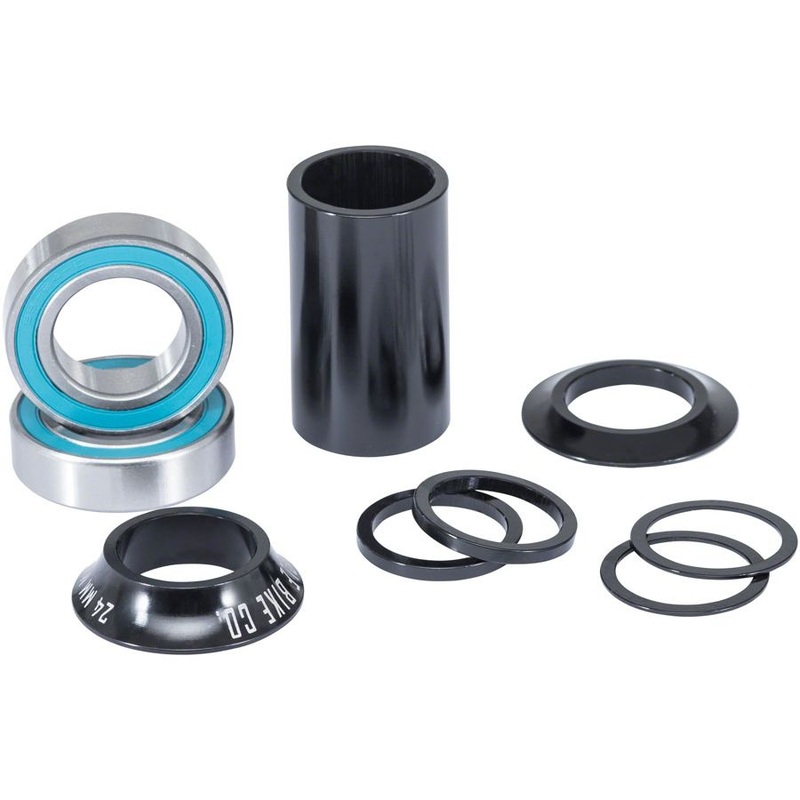 Compact Mid Bottom Bracket For 24mm Spindle Black