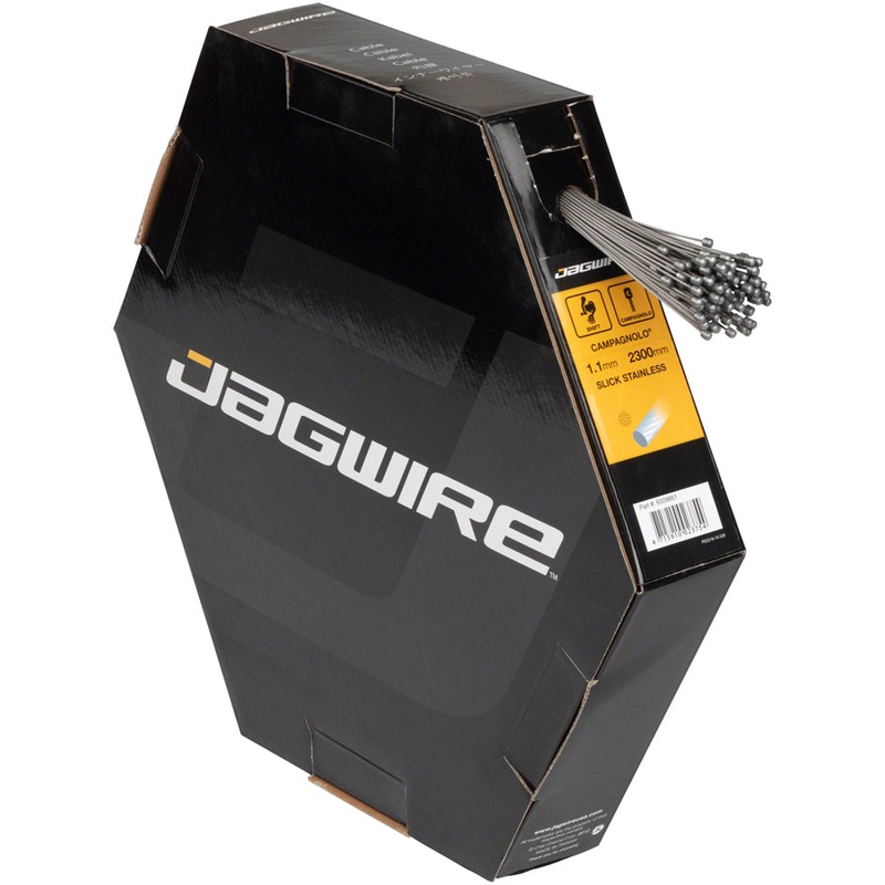 Jagwire Sport Shift Cable – 1.1 x 2300mm Slick Stainless Steel For Campagnolo Box of 100