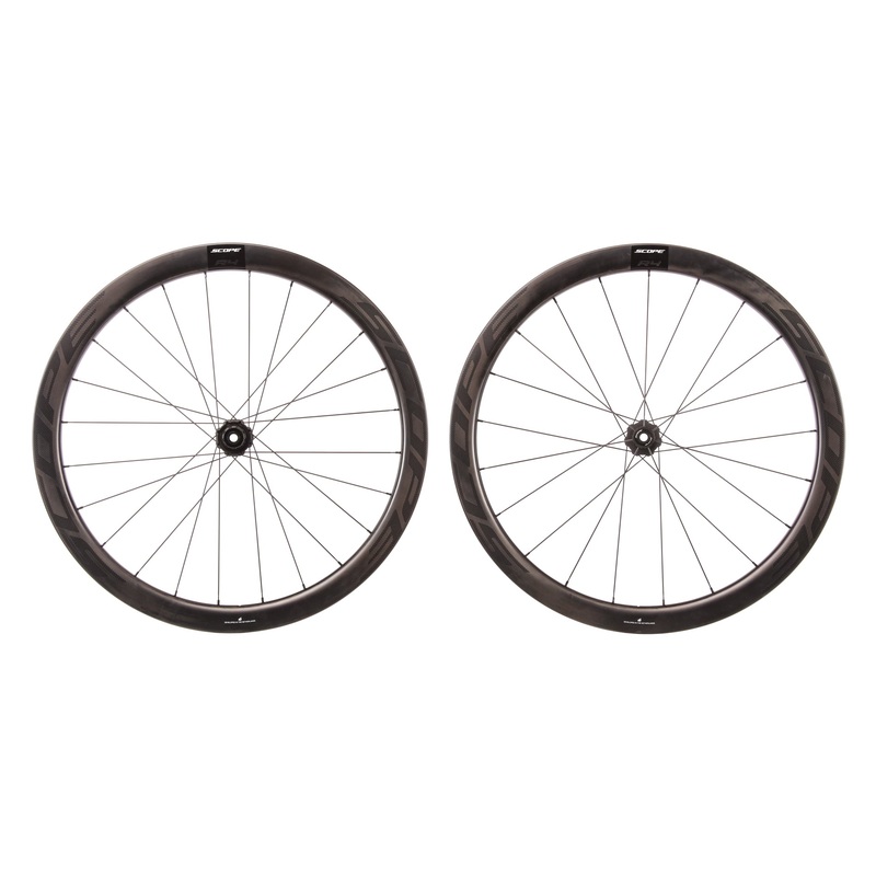 Scope R4 Carbon Tubeless 700c Wheelset