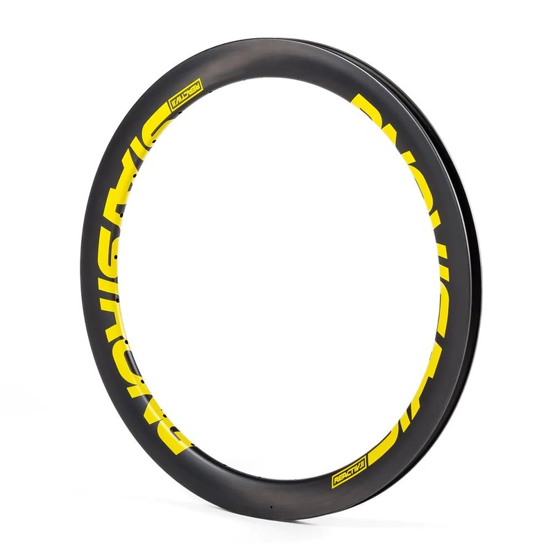 Stay Strong Reactiv 2 Expert Carbon BMX Rim-Front-Yellow-20×1 3/8″ 20×1 3/8″