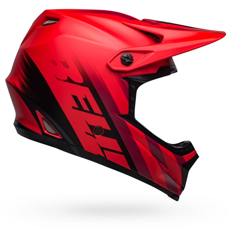Bell Full-9 Fusion MIPS BMX Race Helmet-Matte Red/Black Adult X-Small