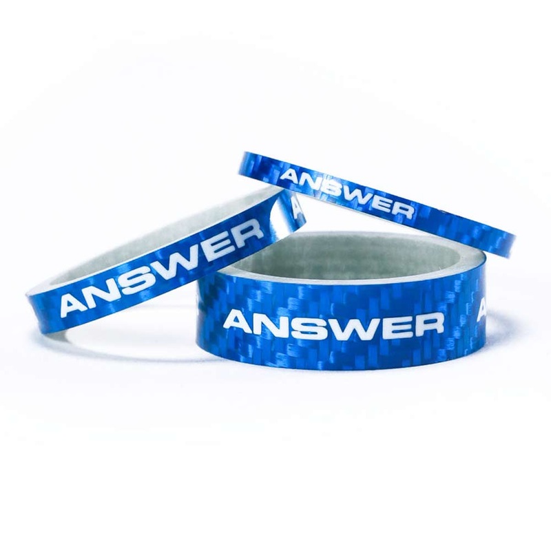 Carbon Spacer 3-pack 1 Spacers Light Blue