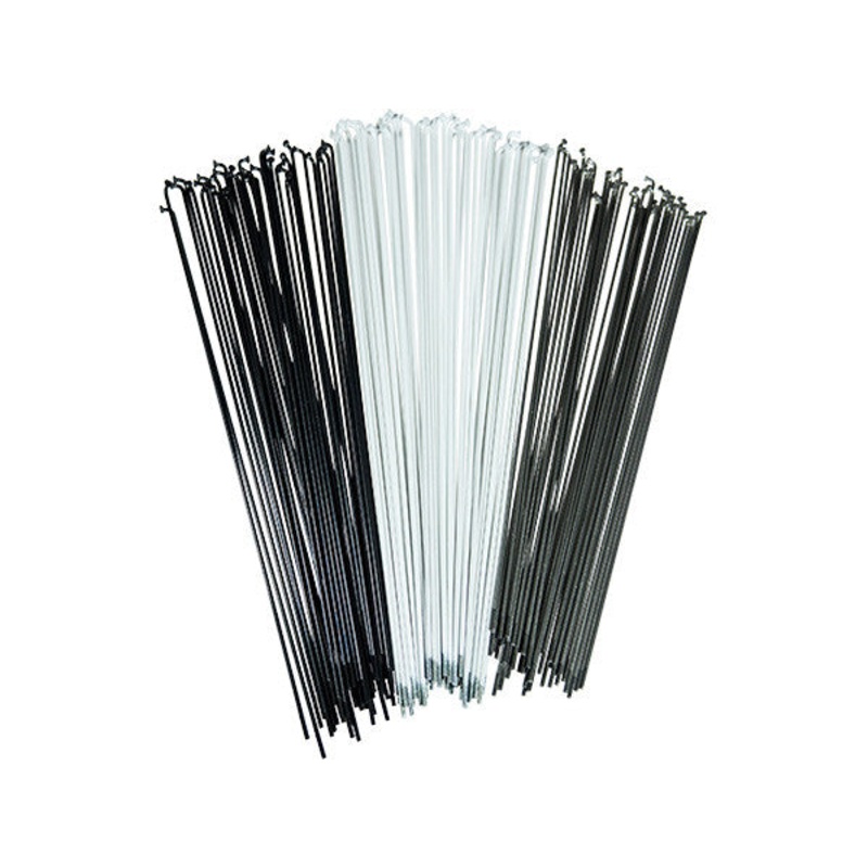 Stainless Steel Straight Gauge Spokes Black