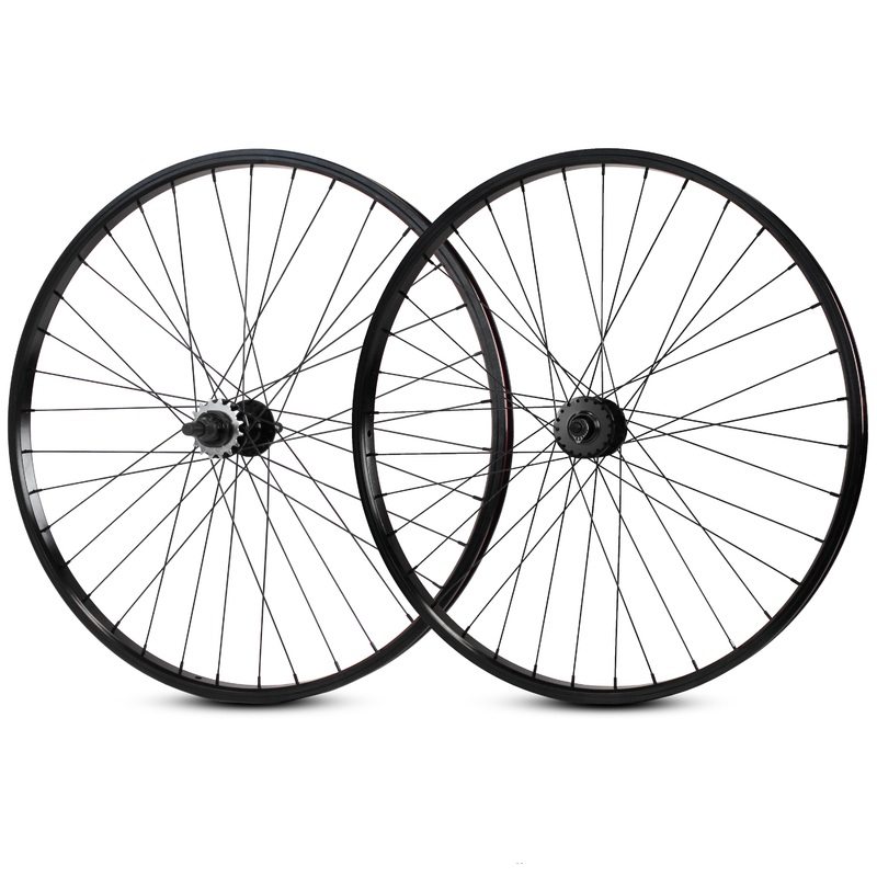 29″ Disc Wheelset – Multi Colors- SR Matte Black