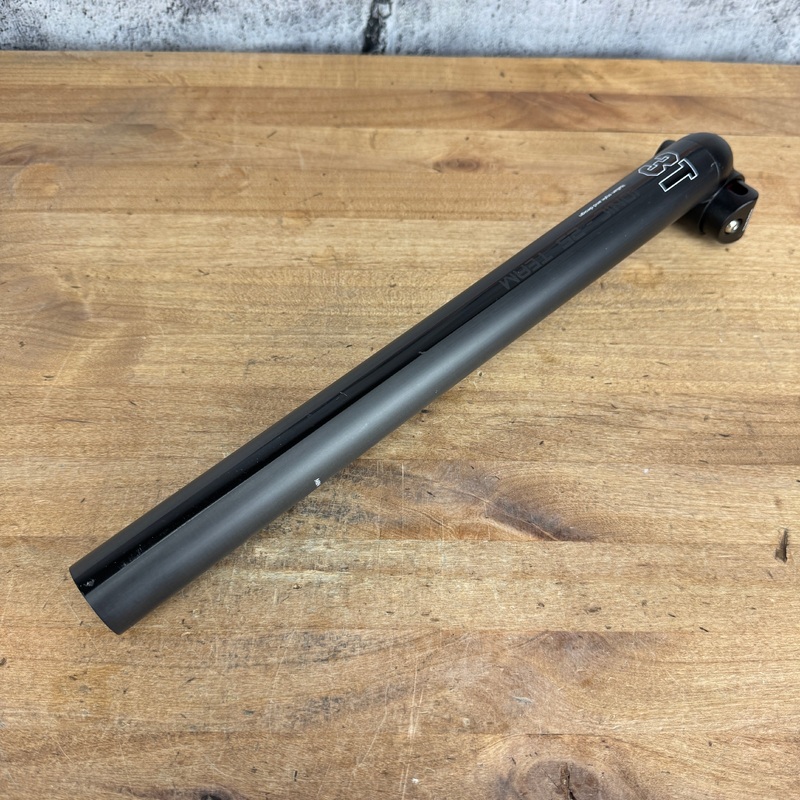 3T Ionic 25 Team 31.6mm x 350mm Carbon 25mm Offset Bike Seatpost 249g
