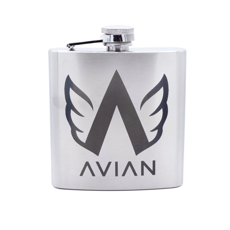 Avian Flask Box Set-Polished 6oz