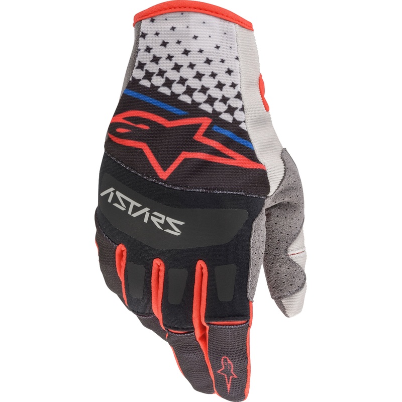 ALPINESTARS Techstar Gloves Grey/Black/Red Large