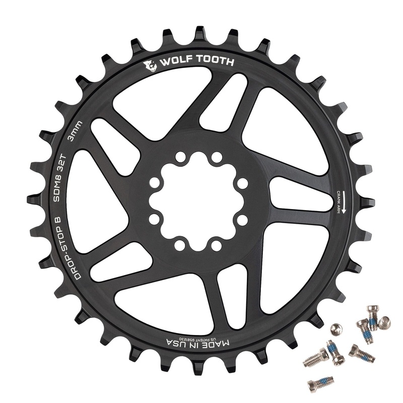 Direct Mount Chainrings for SRAM 8-Bolt Mountain Cranks Drop-Stop B 28T 3mm Offset