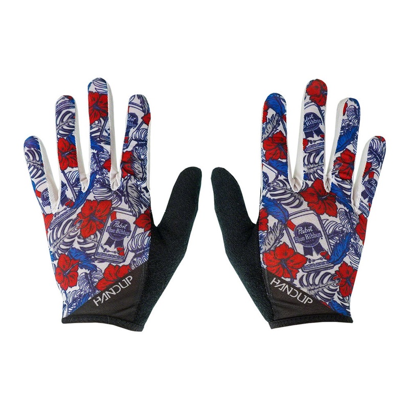 Handup Vented Gloves – Size 10 / Adult Large – PBR Bo-Can-Ical (Blue/Red/White)