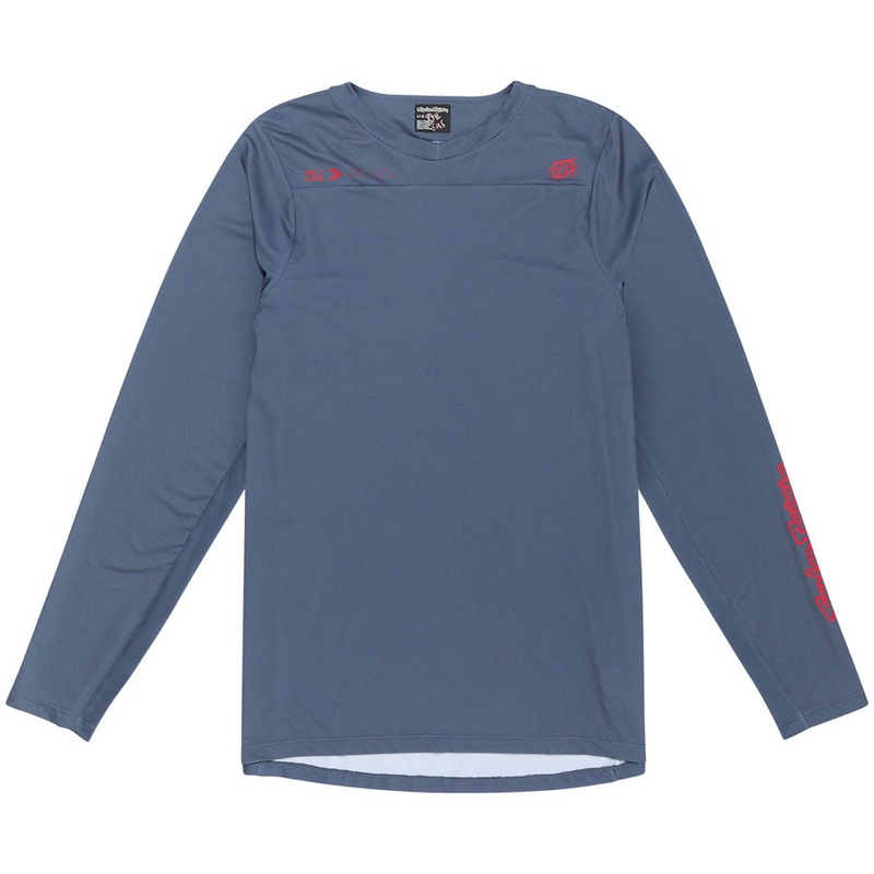 Troy Lee Designs Skyline Long Sleeve Jersey  Mono Steel Blue Small