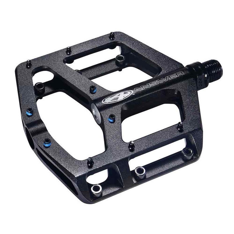 Answer MPH Senior Platform Alloy Pedals Black 9/16 Inch