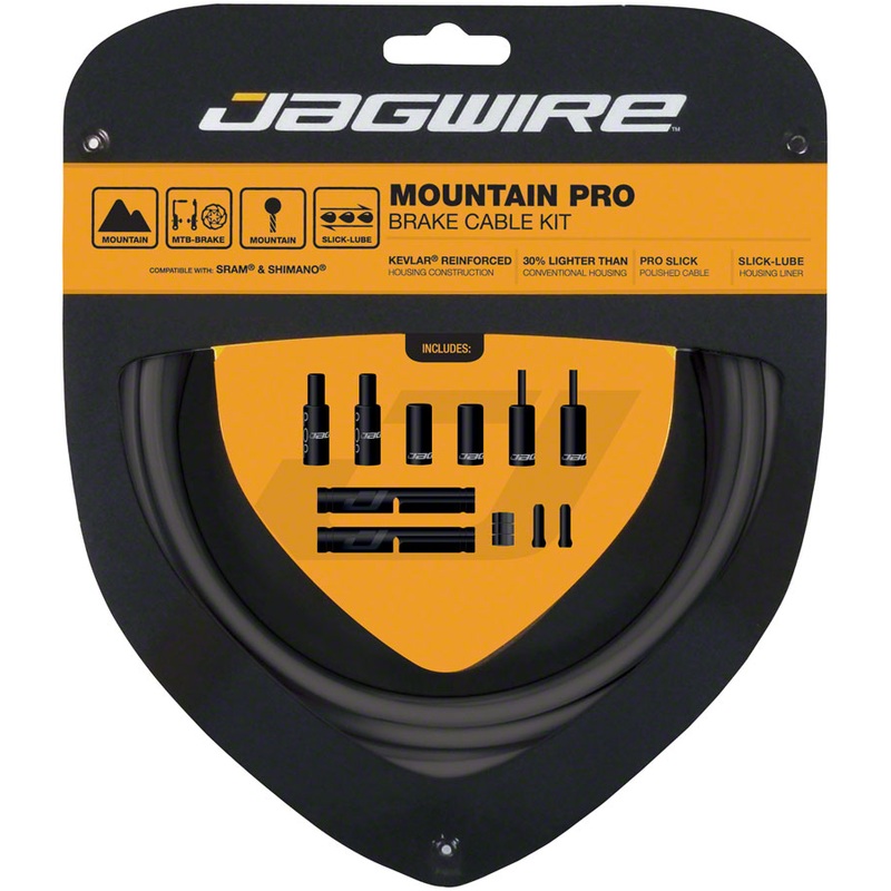 Pro Brake Cable Kit Mountain SRAM/Shimano Gray
