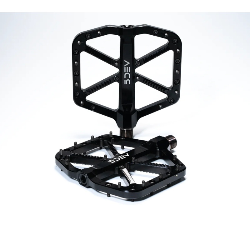 New! 5DEV Trail/Enduro Pedal Black Alloy MTB Mountain Bike Pedals 343g