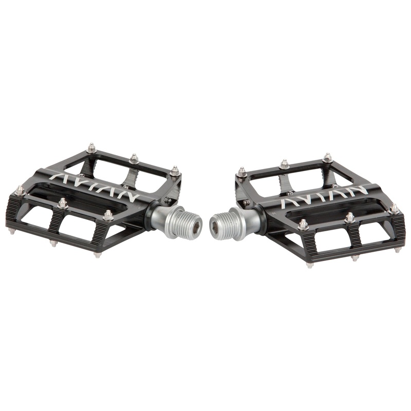 Avian Pariah Alloy BMX Platform Pedals-Black Expert