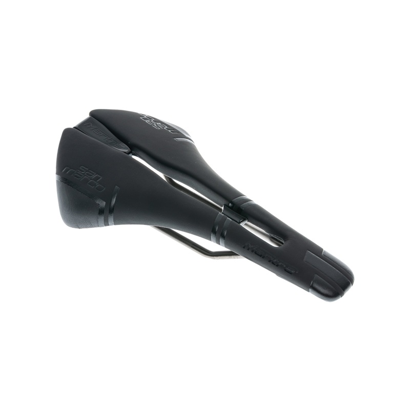San Marco Mantra Racing Narrow Open Saddle 136mm Xsilite Rails Black