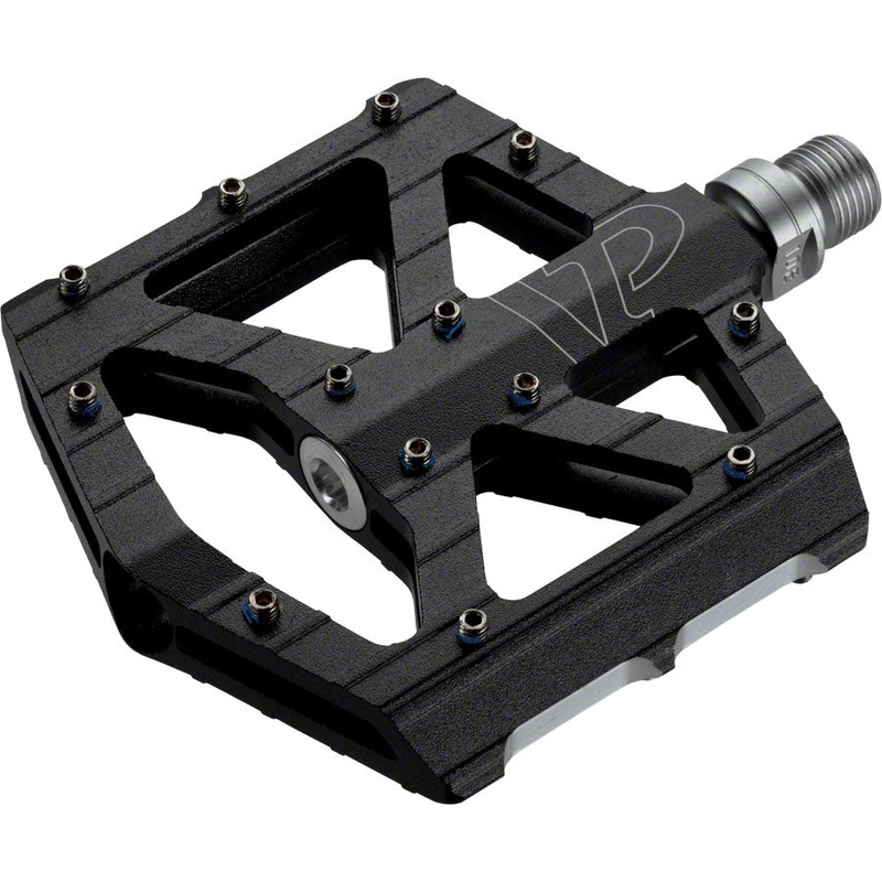 VP Components All Purpose Pedals – Platform, Aluminum, 9/16″, Black