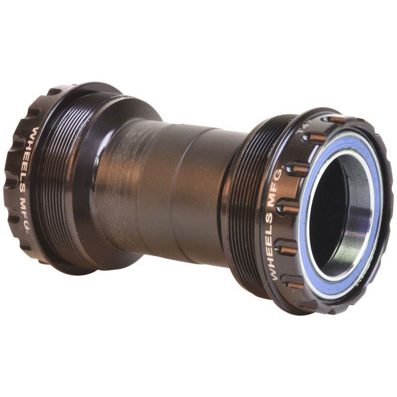 Wheels Manufacturing T47 Outboard Bottom Bracket for 30mm Shimano Spindles with ABEC-3 Bearings