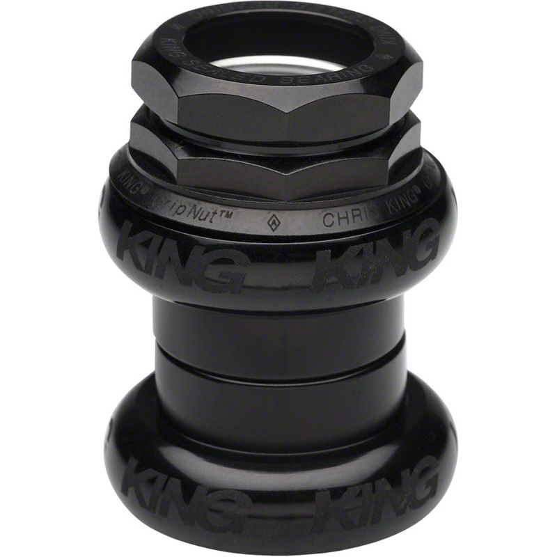 Chris King GripNut Headset – 1″, Sotto Voce Black