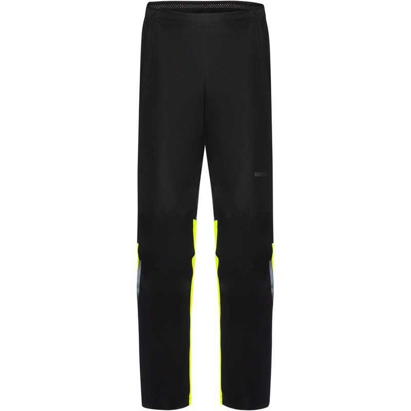 Gorewear Glidewheel Gore-Tex Pants – Black/Neon Yellow Mens Medium