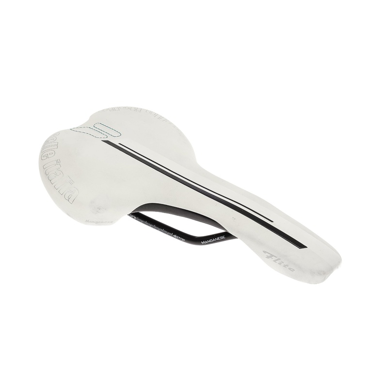 Selle Italia Flite Saddle 145mm Manganese Rails White