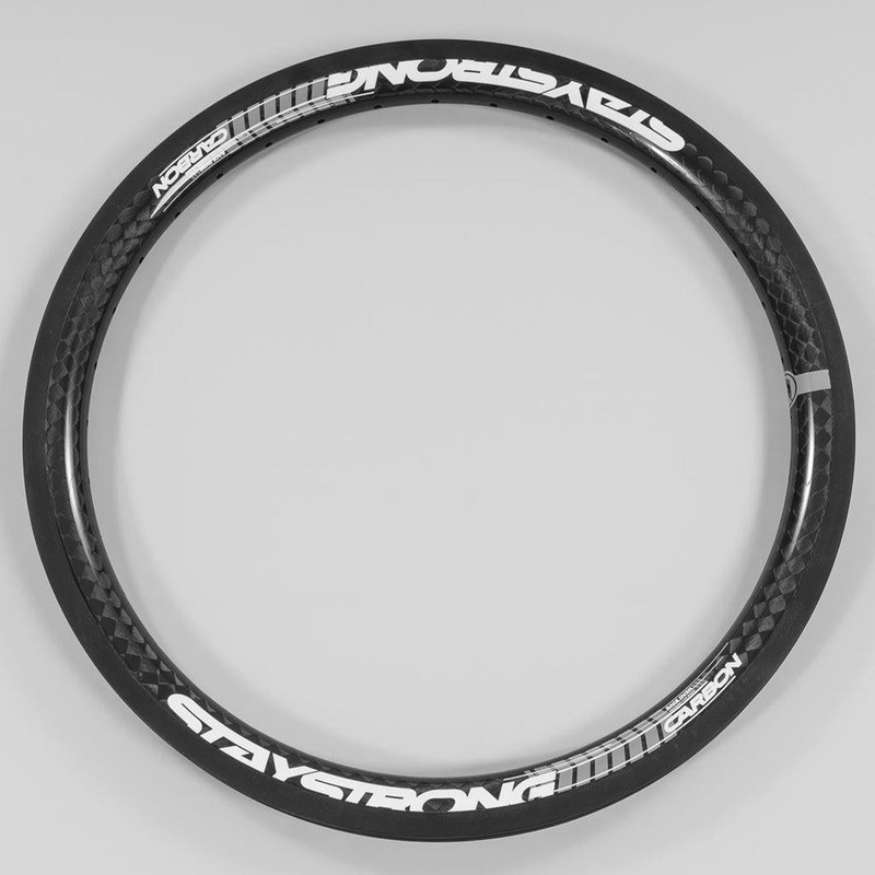 Stay Strong V3 Carbon Pro Cruiser Rear BMX Rim-36H-24×1.75″ Black