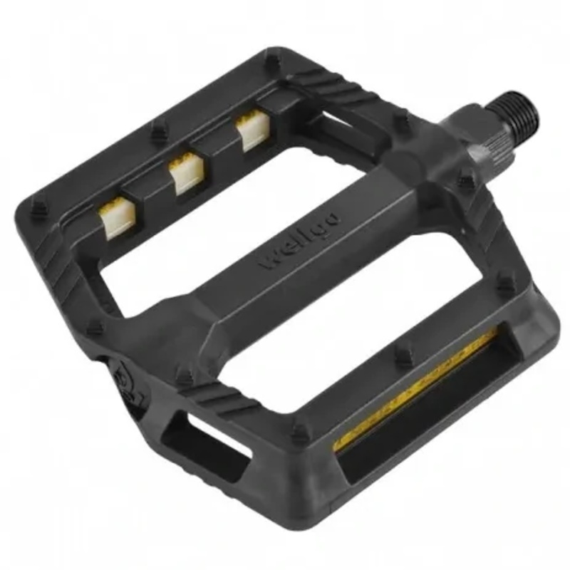 Wellgo B-239 Composite Pro Size Platform BMX Pedals – 1/2″ – Black