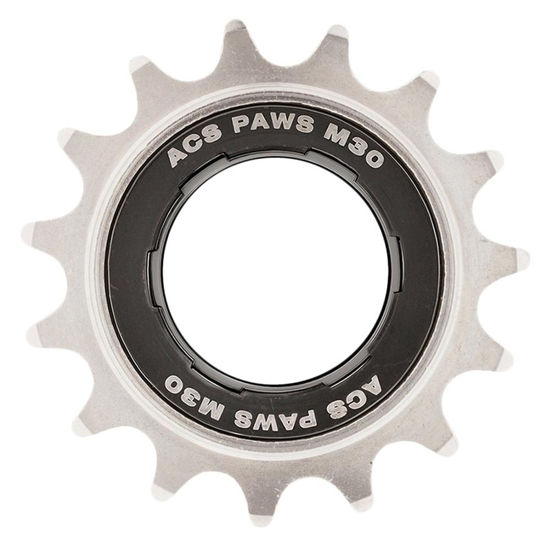 ACS Paws M30 15t BMX Freewheel – 3/32″ – Black/Nickel