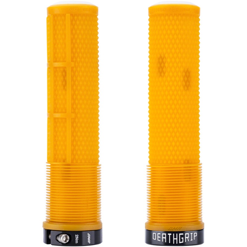 DMR DeathGrip 2 Flangeless Grips – Thick, Lock-On, Gum