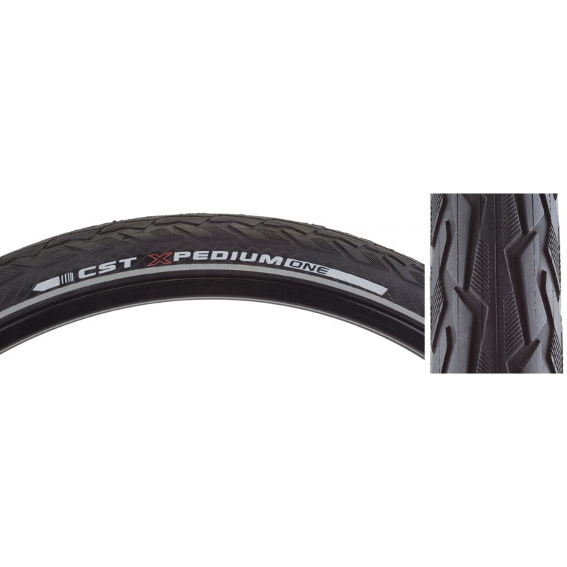 Tire Cstp Xpedium 700X38 Black/Bk Sc/Apl Wire