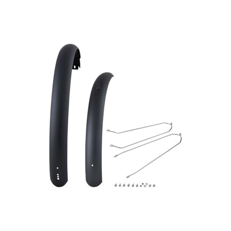 Townie Path 9D EQ Fender Sets Gunmetal 27.5″, Front and Rear