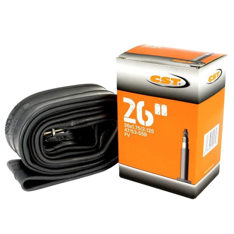 CST Standard Butyl Tube 26 x 1.75-2.125″ SV Each
