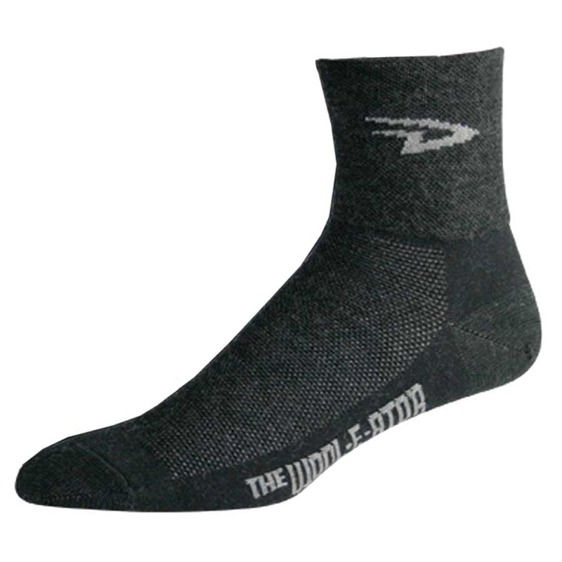 DeFeet Wooleator 3” Socks Charcoal XL Pair