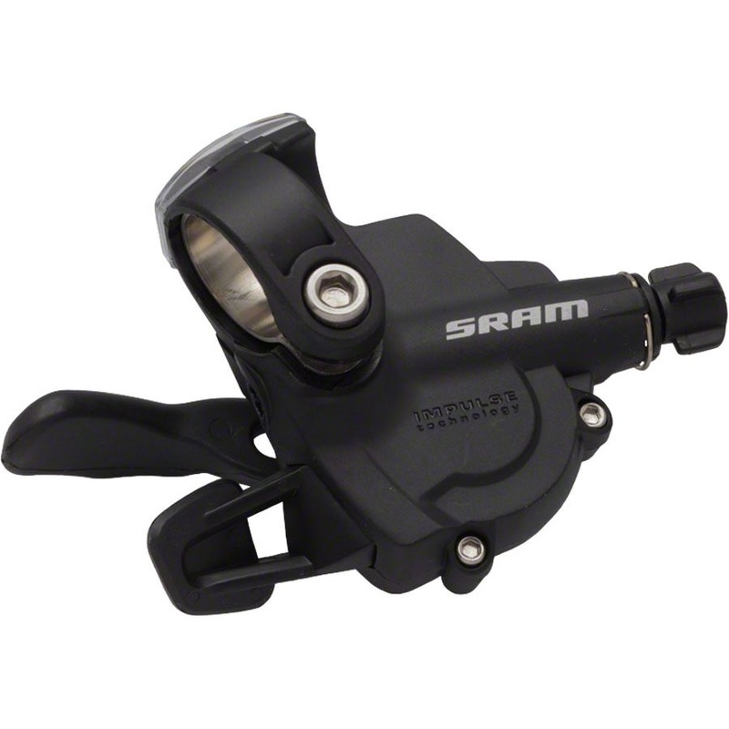 X4 Trigger Shifter – Rear Only, 8-Speed, Includes 2200mm Shift Cable, Black