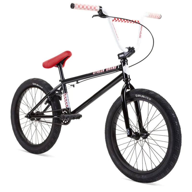 20″ Stolen BMX Stereo 20.75″ Black with Fast Times Red