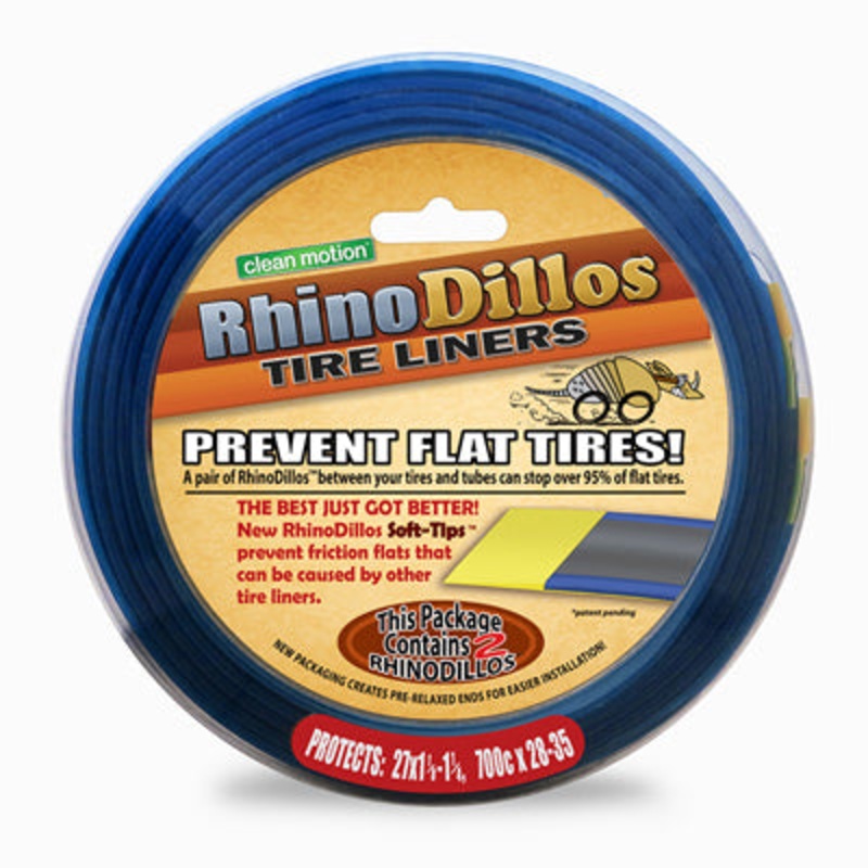 Cln Motion,Rhinodillos,Red 27X1-1/4-1-1/8..700X28-35 Rhinodillos Tire Liners Rhinodillos Tubetireca  27”/700C 27”/700c Red