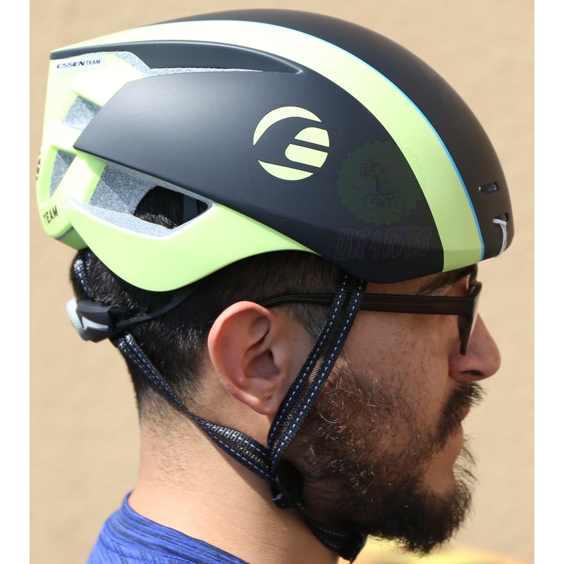 Adult bicycle Helmet Essen Aero Road Bike Helmet Red White Men or Women -Live4Bikes Red / White 55-59cm