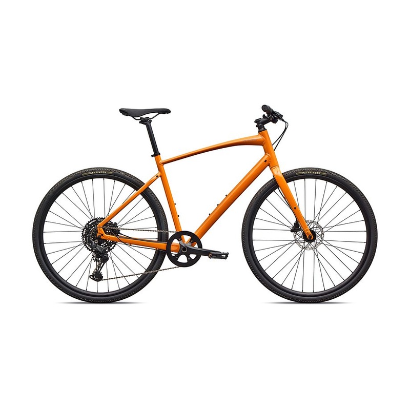 2026 Specialized Sirrus X 3.0 Km Bike Gloss 50% Cqv Reflex Fine Viloet Ghost Pearl Over Orange Zest / Desert Metallic Frost Reflective Xxs