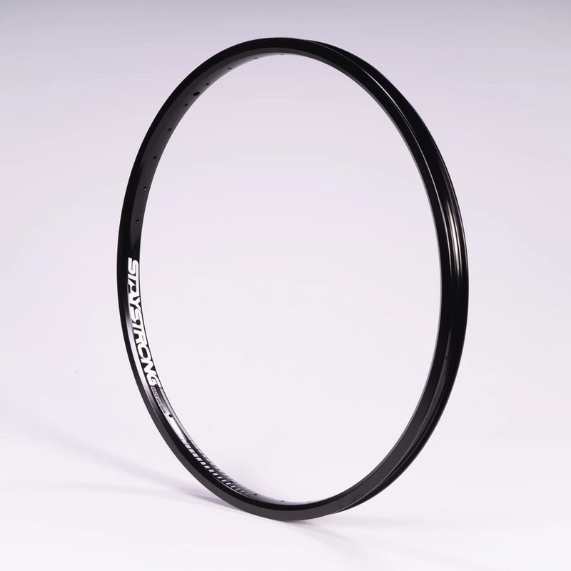 Stay Strong V2 Cruiser Front BMX Rim-36H-24×1.75″-Black