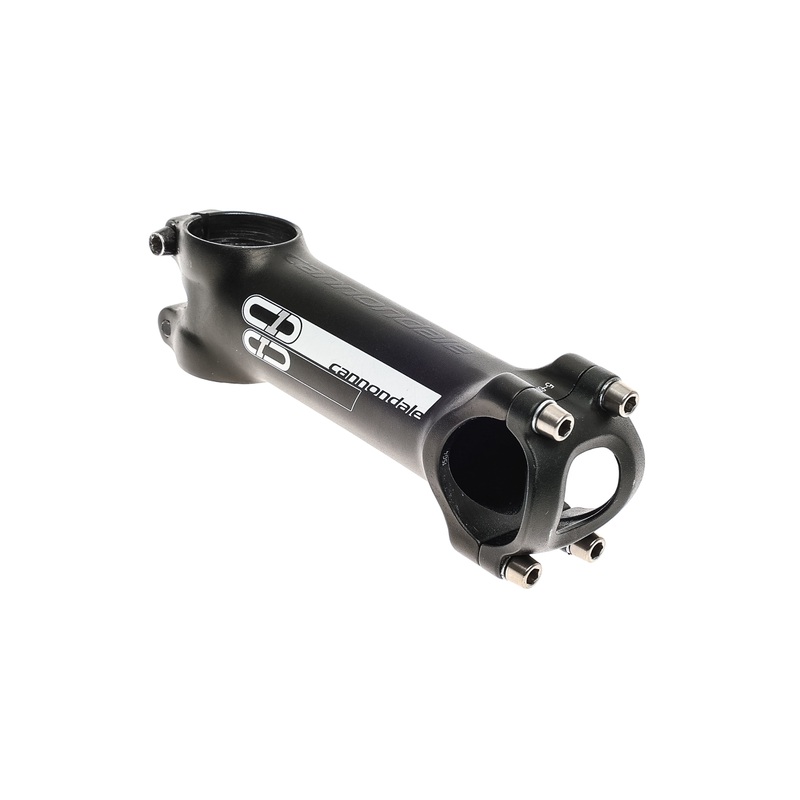 Cannondale C1 Aluminum Stem 31.8mm Clamp 110mm 7 Degree Black/White