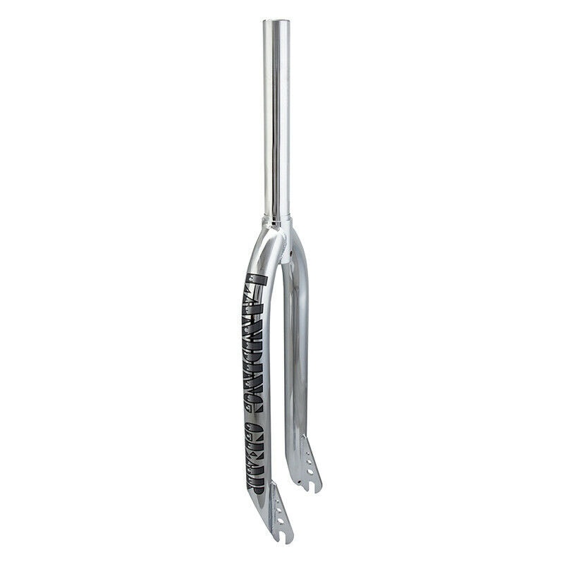 SE Bikes Landing Gear 26″ Chromoly BMX Fork – 1-1/8″ Threadless – 3/8″ – Chrome