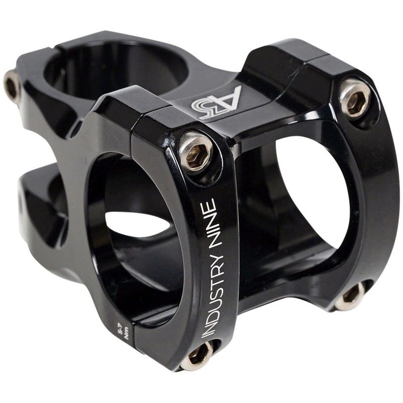 A35 Stem – 50mm 35mm Clamp +/-6 1 1/8″ Aluminum Black 35mm 4 Degrees 50mm