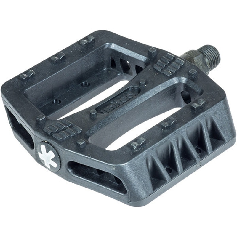 United Value Plastic Platform Pedals Black