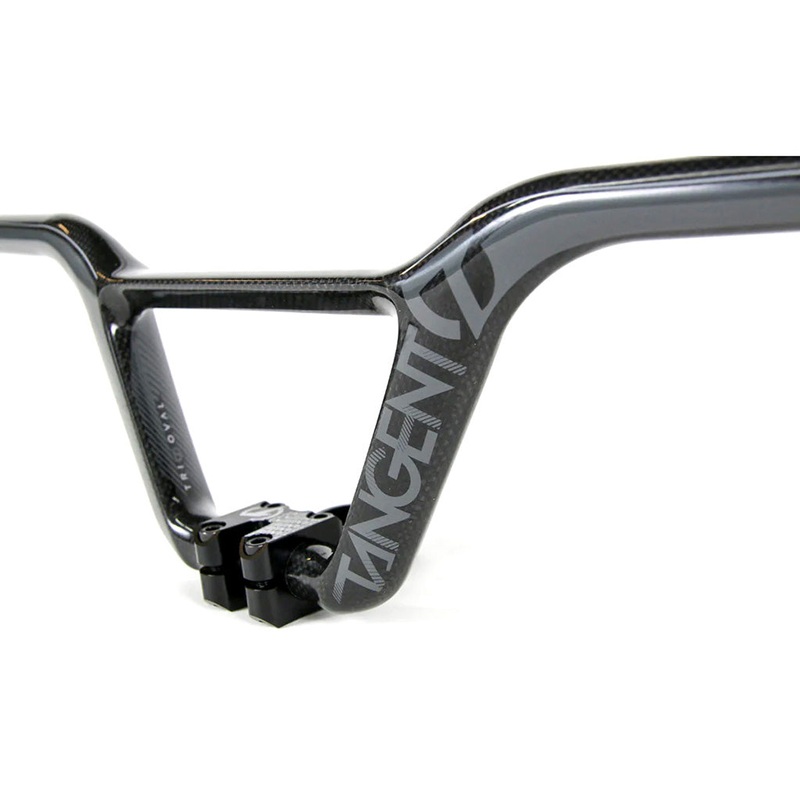 Tangent Vortex Carbon BMX Race Handlebars-4.5″ Gloss Black/Grey